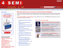 Tablet Screenshot of 4semi.com